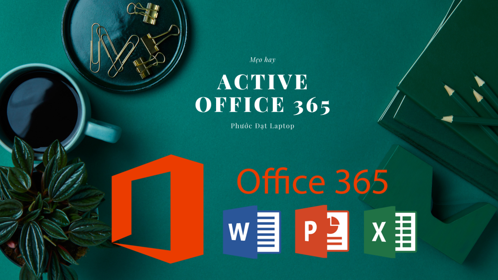 Cách Active Office 365 bản quyền đơn giản - Laptop Phước Đạt™